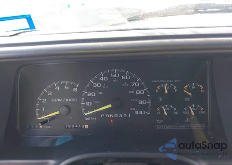 1997 Chevrolet C1500 Fleetside from USA, damaged, VIN 2GCEC19M5V1149931